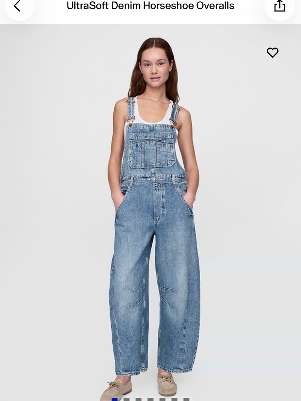 GAP Light Blue Denim Women's Overalls